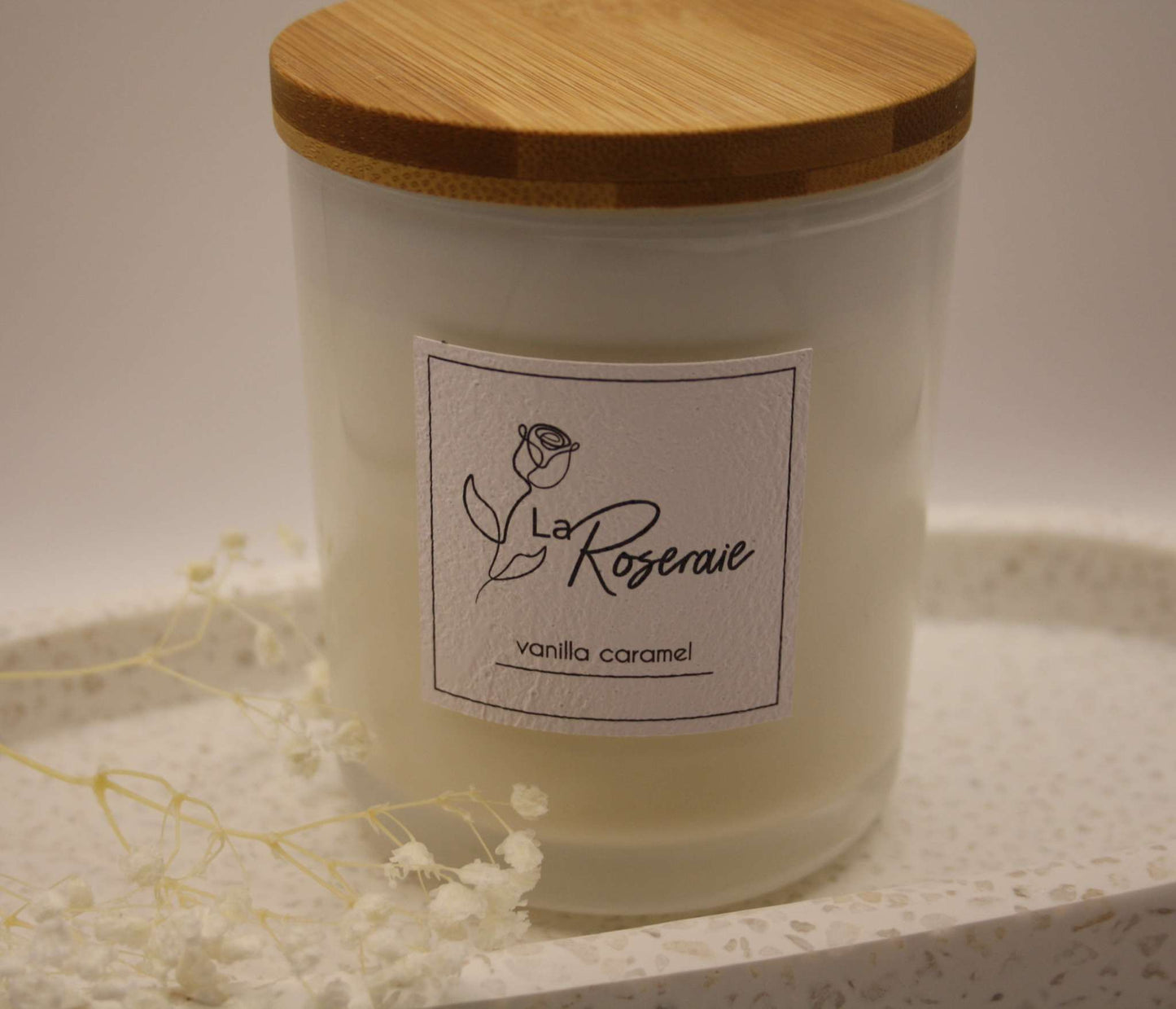 White Classic Collection Large Candle