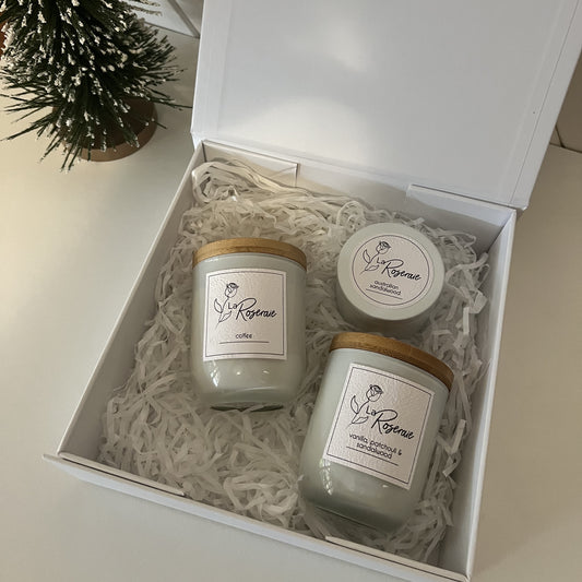 Collection White Gift Pack - 2 Classic Small Jars & 1 Gift Tin