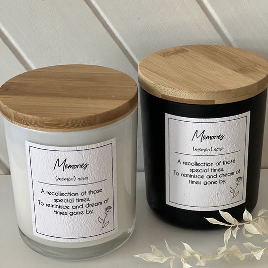 Heartfelt Collection 'MEMORIES' Black - Large